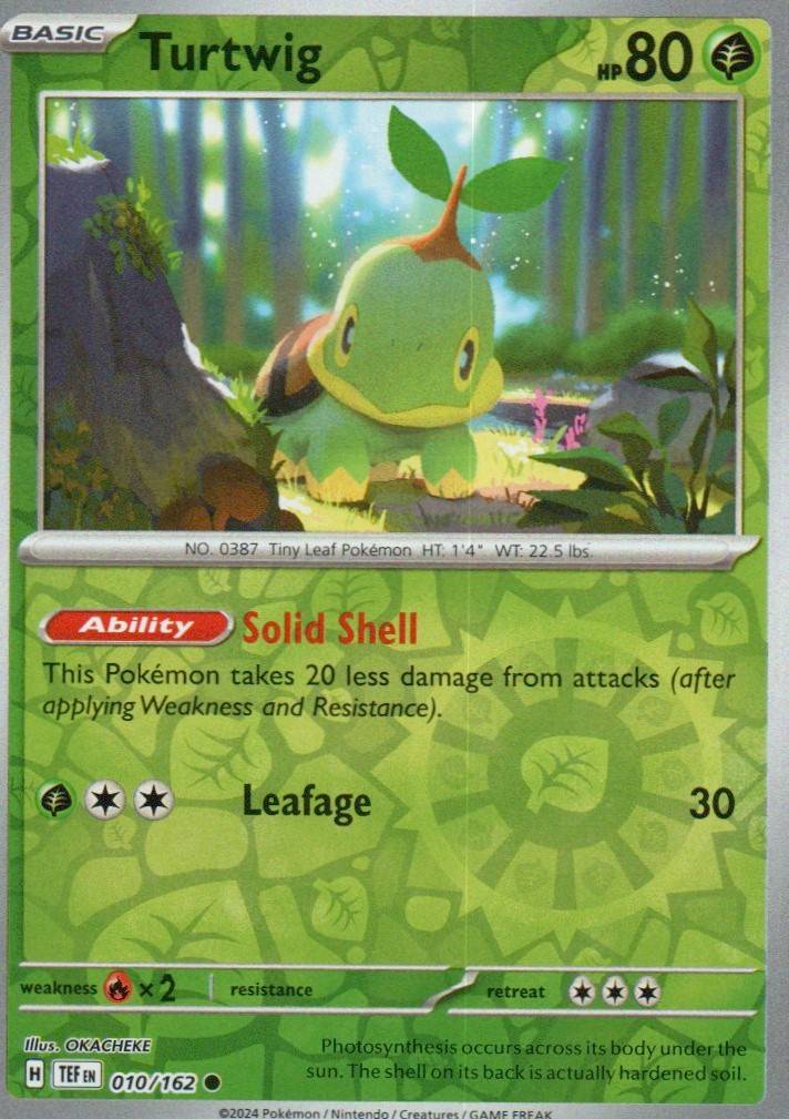 Turtwig Common SV05: Temporal Forces 010/162 NM