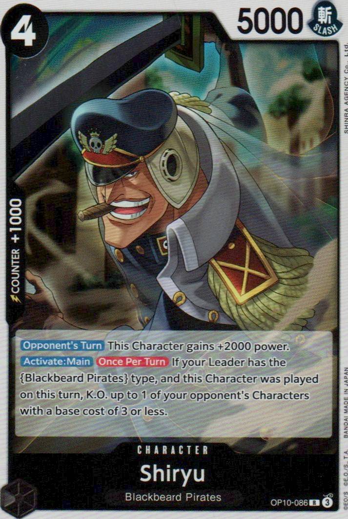 Shiryu R Royal Blood OP10-086 NM