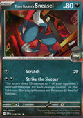Team Rocket's Sneasel Rare SV10: Destined Rivals 128/182 NM