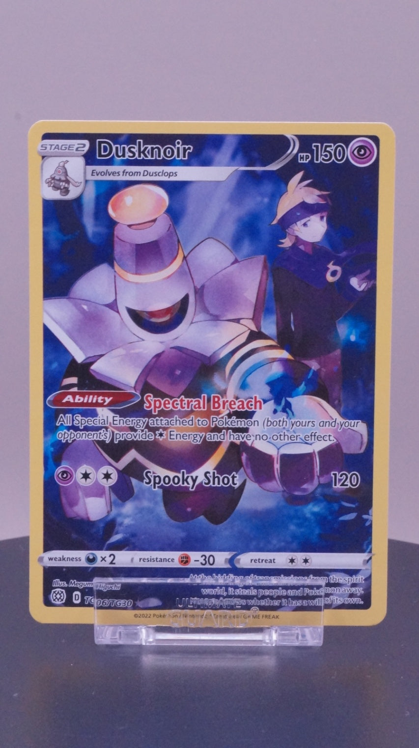 Dusknoir Ultra Rare SWSH09: Brilliant Stars Trainer Gallery TG06/TG30 NM