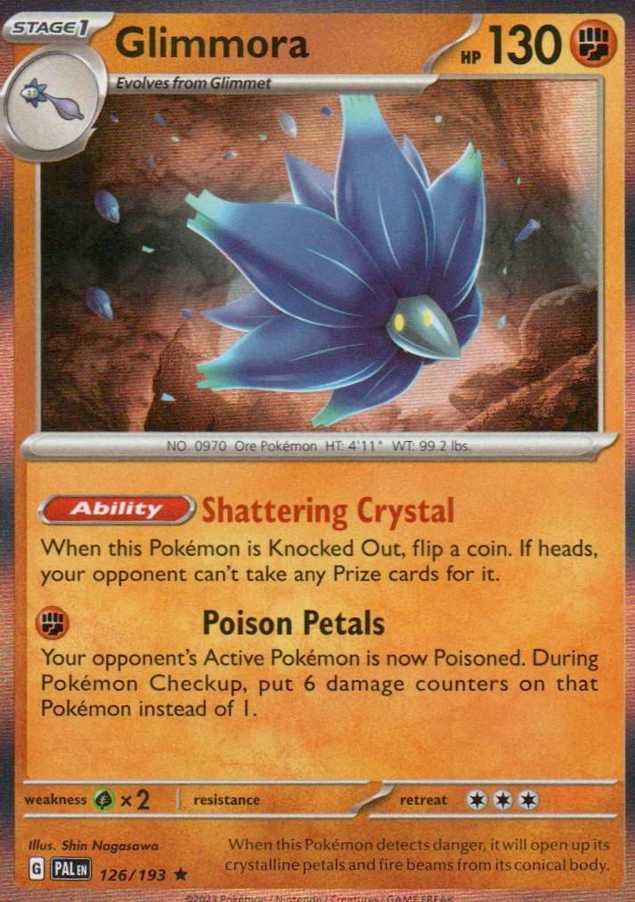 Glimmora Rare SV02: Paldea Evolved 126/193 NM