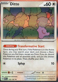 Ditto Rare SV: Scarlet & Violet 151 132/165 NM