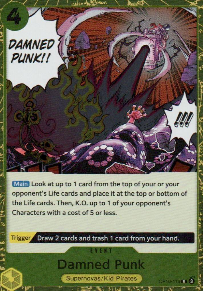 Damned Punk R Royal Blood OP10-116 NM