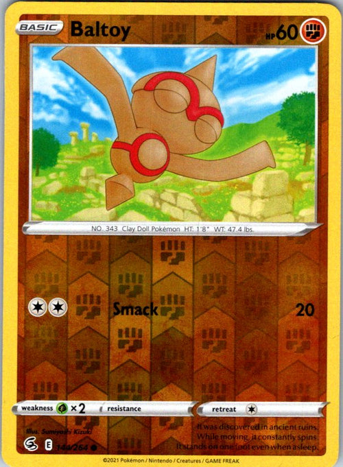 Baltoy Common SWSH08: Fusion Strike 144/264 NM