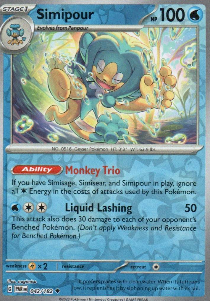 Simipour Uncommon SV04: Paradox Rift 042/182 NM