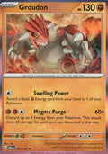Groudon - Rare SV04: Paradox Rift 093/182 NM